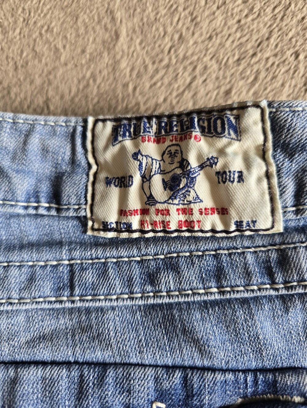 True Religion Hi-Rise Boot Jeans Size 30 - Picture 4 of 13